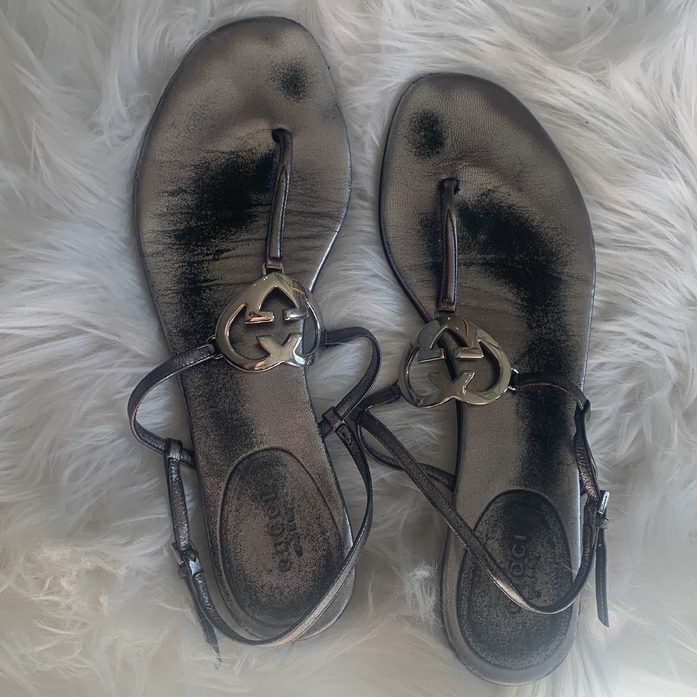 Gucci heart sandals - Picture 6 of 7